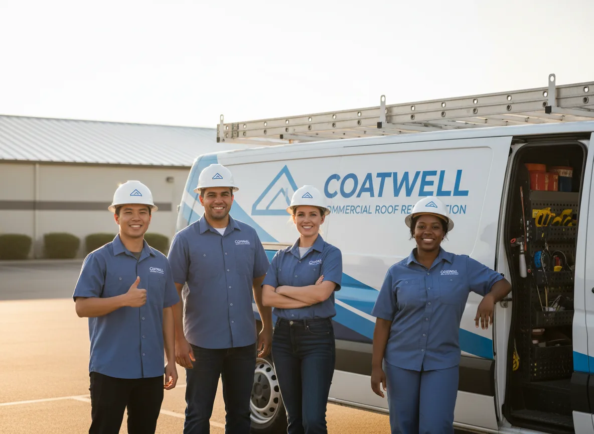 Commercial roof coating company in Oakdale, NE